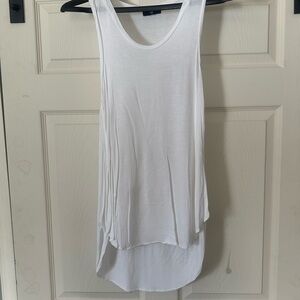 GAP White Flowy Tank Top